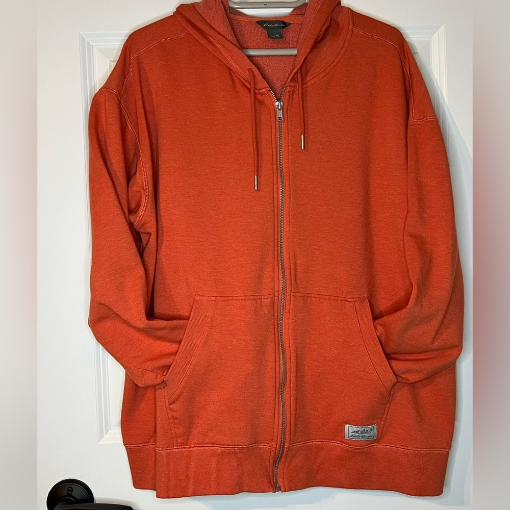Eddie Bauer Vibrant Orange Sweatshirt